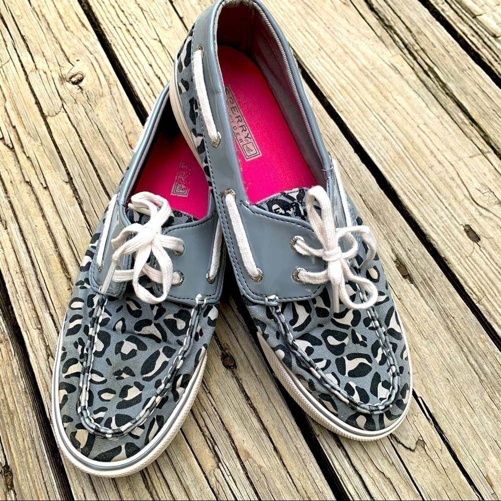Animal Print Sperry’s Size 9.5 M